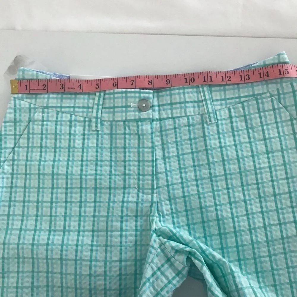 NWT Southern Tide Gingham Seersucker Leah Shorts. - Picture 7 of 9